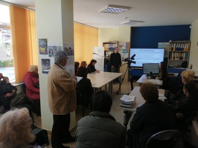 снимка от информационна среща на ОИЦ-Кюстендил