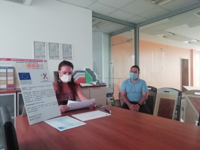 1 Ефектите от проекта си по ОПИК представя ръководството на "ЕКОН-91" ООД