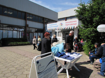 ОИЦ-Търговище проведе традиционните си приемни за участниците и гостите на търговското изложение в града.