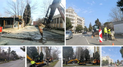 ЗАПОЧНАХА ДЕЙНОСТИТЕ ПО ПОДМЯНА НА ВОДОПРОВОДНАТА МРЕЖА ПО УЛ. „ИВАН ВАЗОВ“ В НЕСЕБЪР