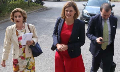 снимка Алиата ди Вилафранка, заместник-министър Карина Ангелиева