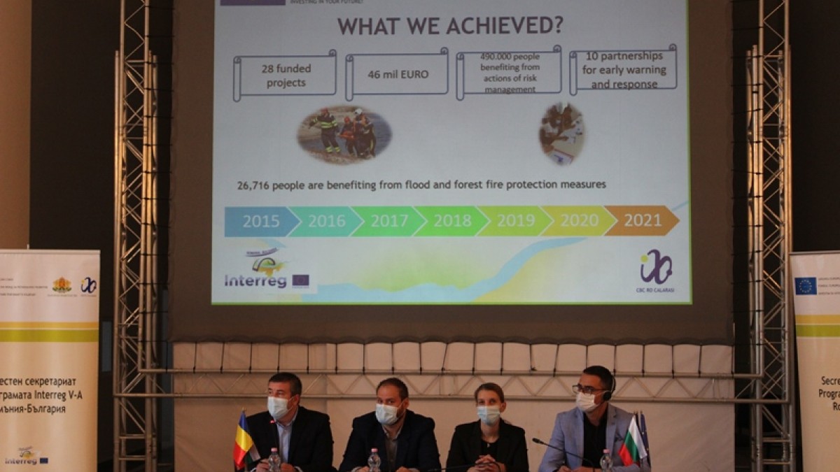 Представяне напредъка по Програма lnterreg V-A Romania - Bulgaria 2014 - 2020 
