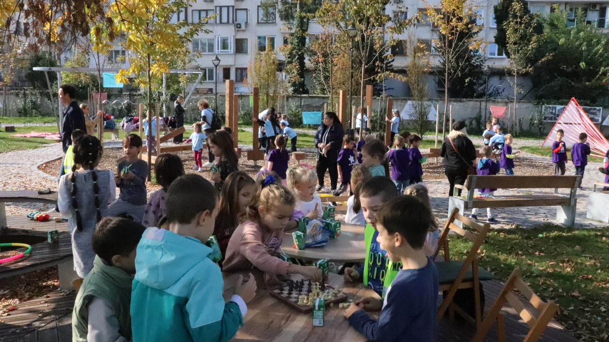 Иновативно парково пространство в Бургас стана арена за европейски детски игри на открито 