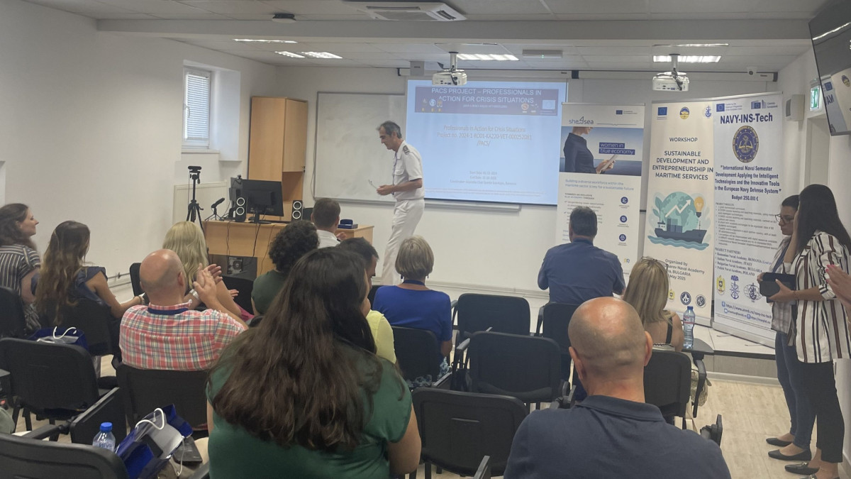 Морско училище събра гости от 12 държави на Erasmus+ Staff Week