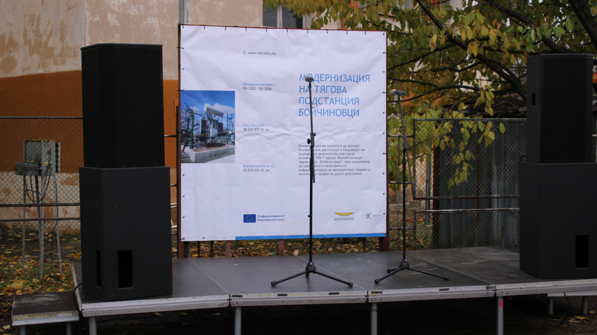 Модернизация на тягова подстанция Бойчиновци