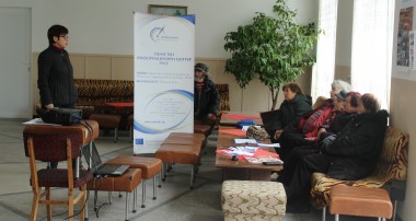 снимка от информационно събитие на ОИЦ-Русе