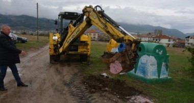 снимка от първа копка в гр.Симитли