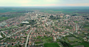 Град Кубрат отвисоко
