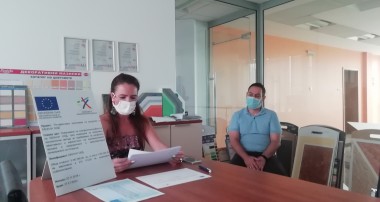 1 Ефектите от проекта си по ОПИК представя ръководството на "ЕКОН-91" ООД