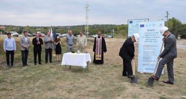 Първа копка на водния проект на Русе по ОПОС 