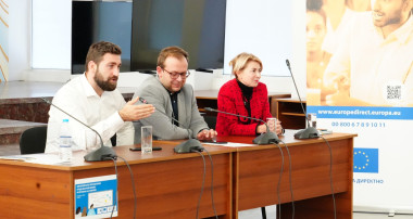 Евродепутатът Андрей Новаков в дискусия с представители на бизнеса и младите хора в Габрово