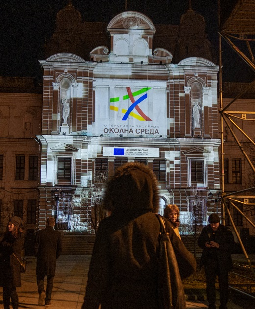 OP Environment launched a 3D light show dedicated to nature